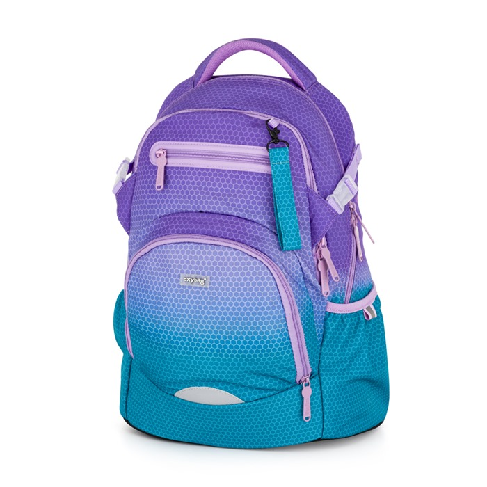 Školní batoh OXY Ombre Blue - Pink